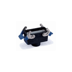 Capot câble à câble 16B, Aluminium moulé sous pression, IP65, Sortie verticale, PG21